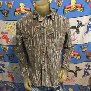 Vintage Realtree Camo Camouflage Button 